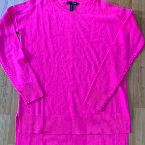 Aqua High Low Sweater